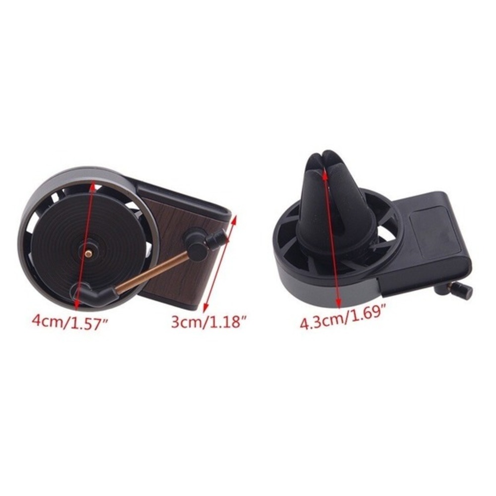 Retro Car Record Player Perfume Air Freshner Aromatherapy Phonograph Air Fresh - Picture 6 of 6